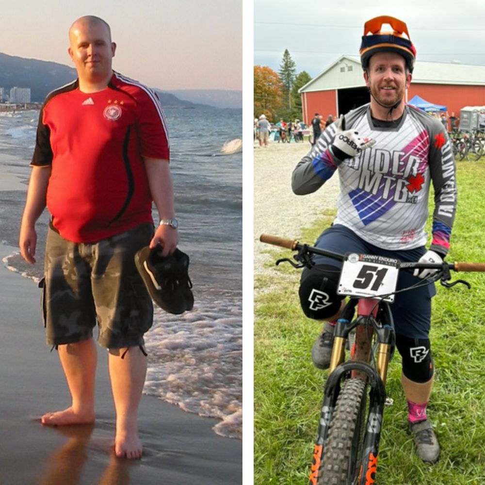 Before and After transformation
